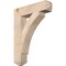 Ekena Millwork Thorton Craftsman Smooth Bracket, Douglas Fir, 5 1/2"W x 26"D x 34"H BKT06X26X34THR04SDF - alternate 1